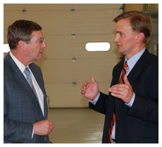 Ideal Aerosmith Vice President with Senator Conrad Ideal Aerosmith Vice President with Senator Conrad