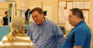 Congressman Rick Berg visits Ideal Aerosmith Congressman Rick Berg visits Ideal Aerosmith