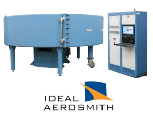 Ideal Aerosmith's 1270VS rate table can turn in both clockwise and counterclockwise directions.