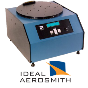 Ideal Aerosmith's 1270VS rate table can turn in both clockwise and counterclockwise directions.