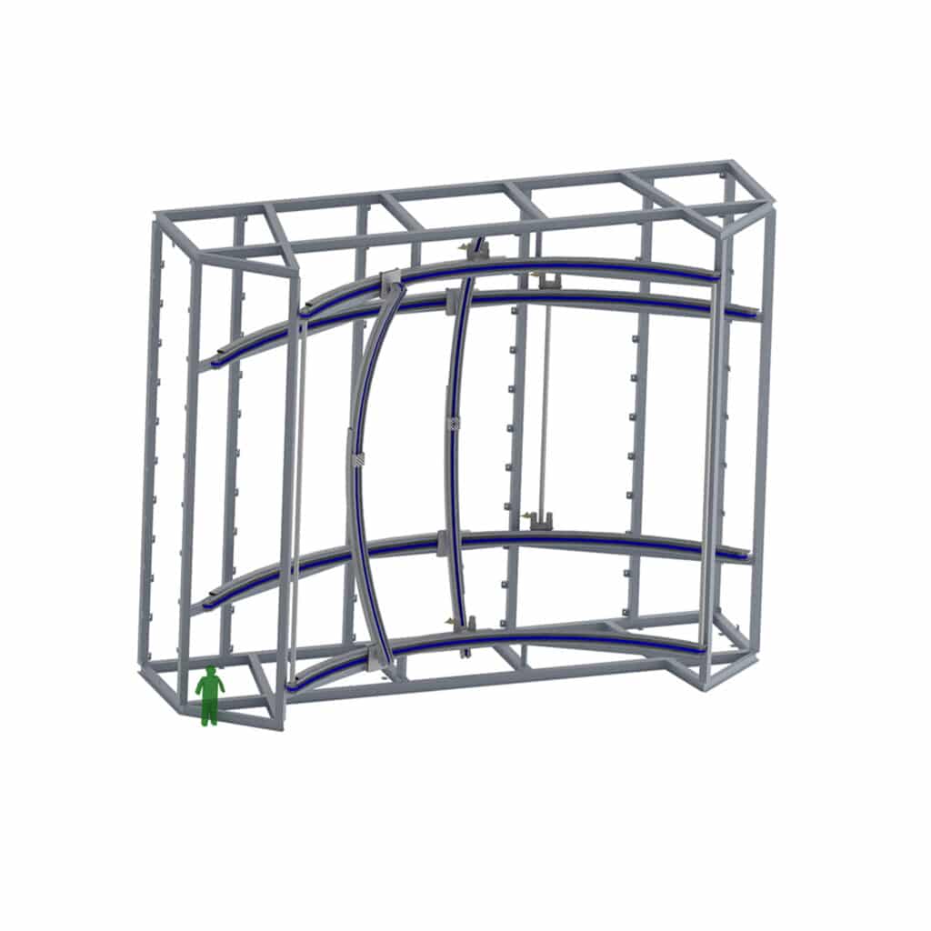 Ideal Aerosmith 244SE-10 Curvilinear X-Y Dual Target Motion Simulator